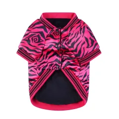Teddy Fadou Corgi Quilted New Year's Autumn And Winter Coat - Zebra - View 1