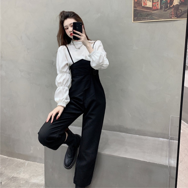 Title 3, Horse Riding Design Sense Overalls Round Neck A...