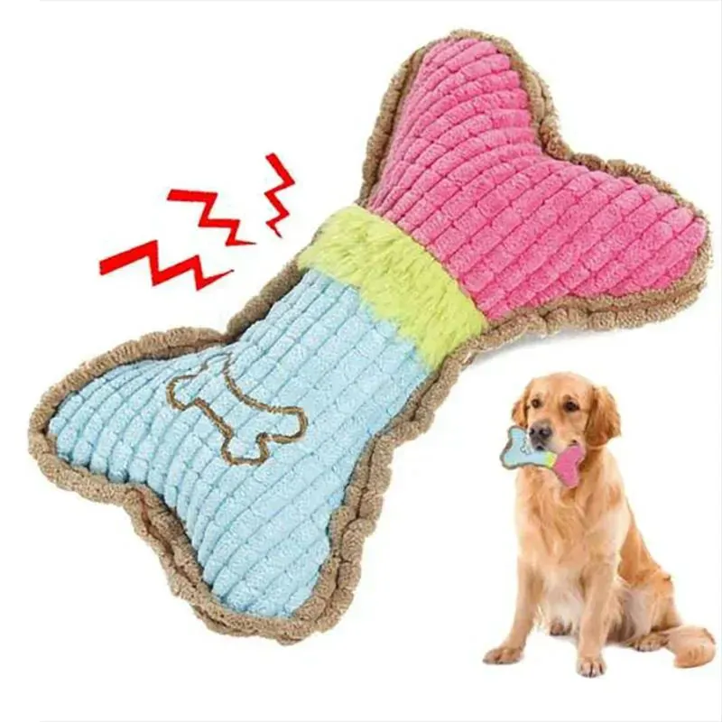 Dog Squeaky Toys, Plush Dogs Chew Toy