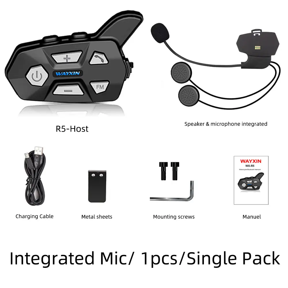 Helmet Bluetooth Motorcycle Headset