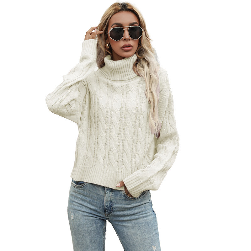 Women's New Large Loose Pullover Sweater