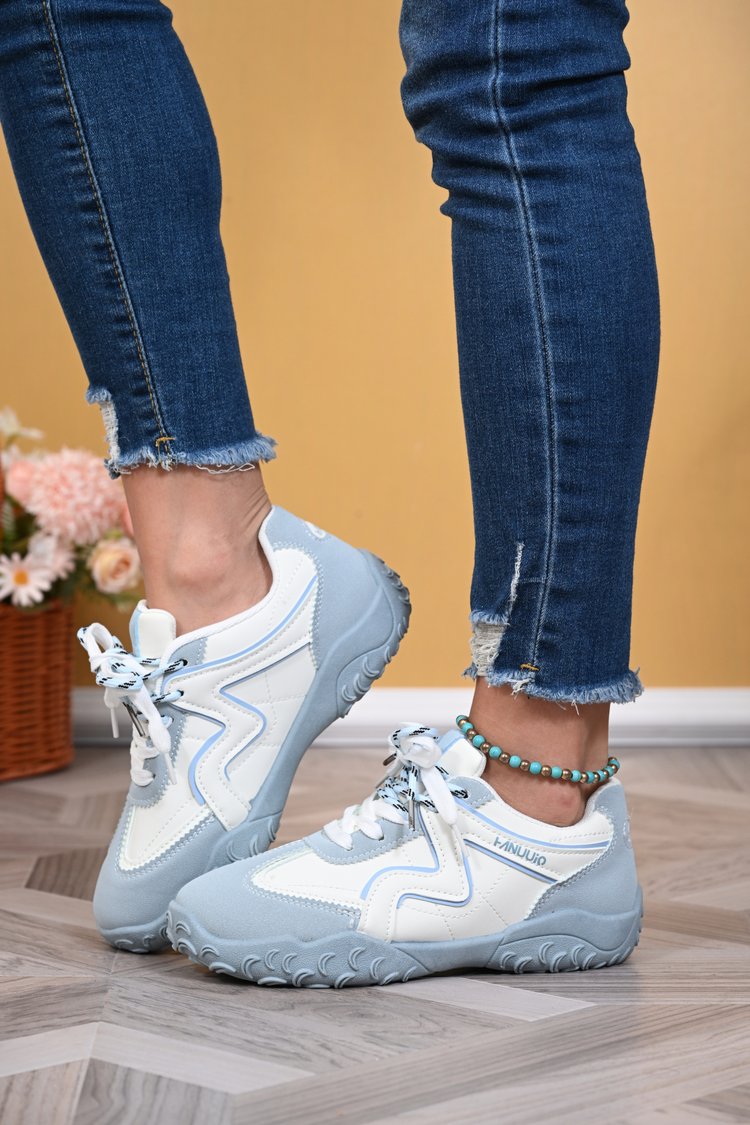 Women's Plus Size 2026 New European & American Style Dad Sneakers, Platform Color Block Breathable Versatile Casual Sports Shoes