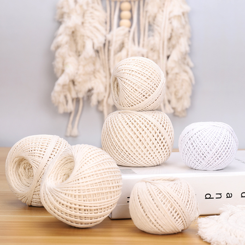 Boho Style Diy1mm Cotton Woven Tapestry Rope