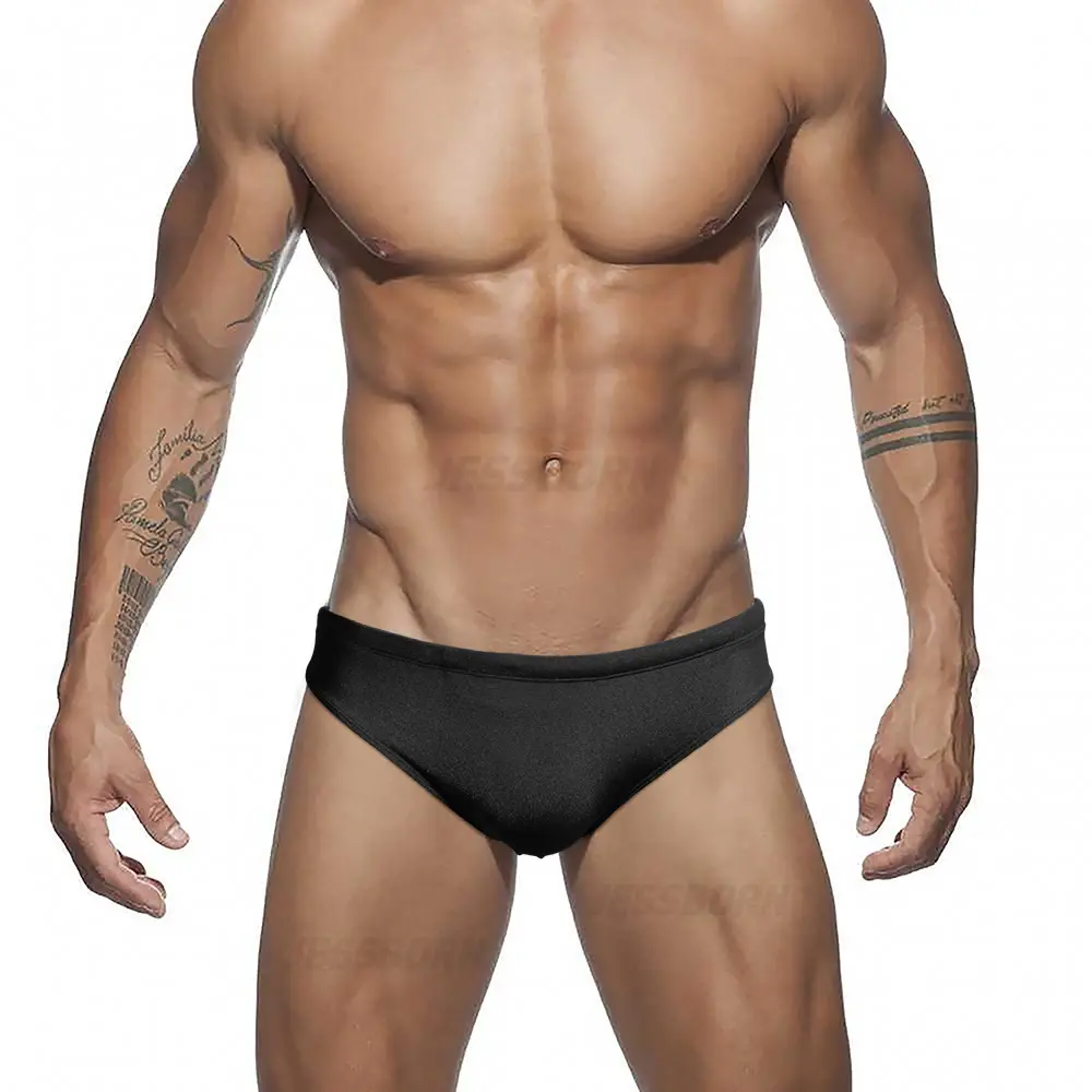 Fashion Low Waist Swimming Trunks Seaside Beach