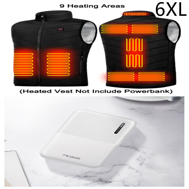 Black 9heating areas 6XL