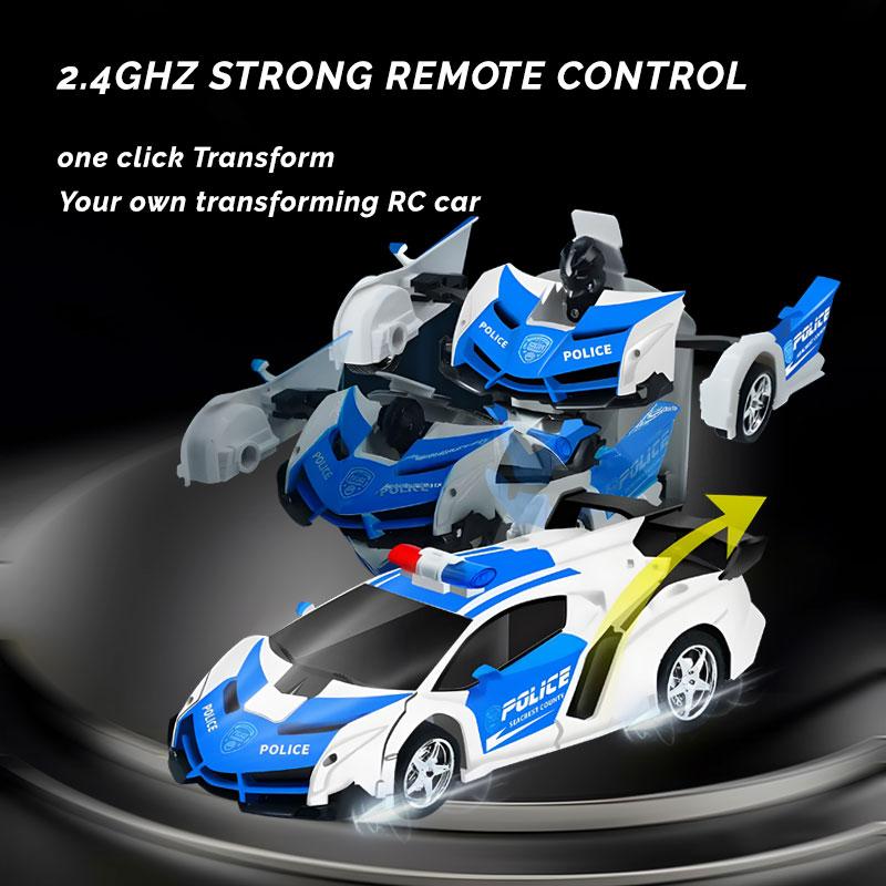 Multifunctional Transforming Vehicle Toy  Racing And Robot Modes  Perfect Gift For Kids image 22