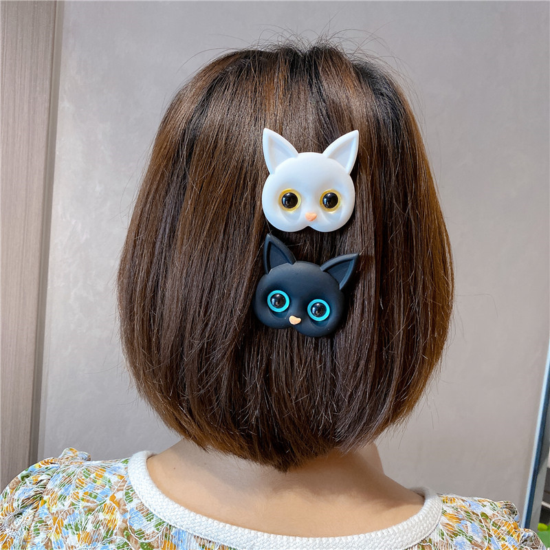 Korean Version Of Cute Cat Fashion Small Intestine Cloth Ring