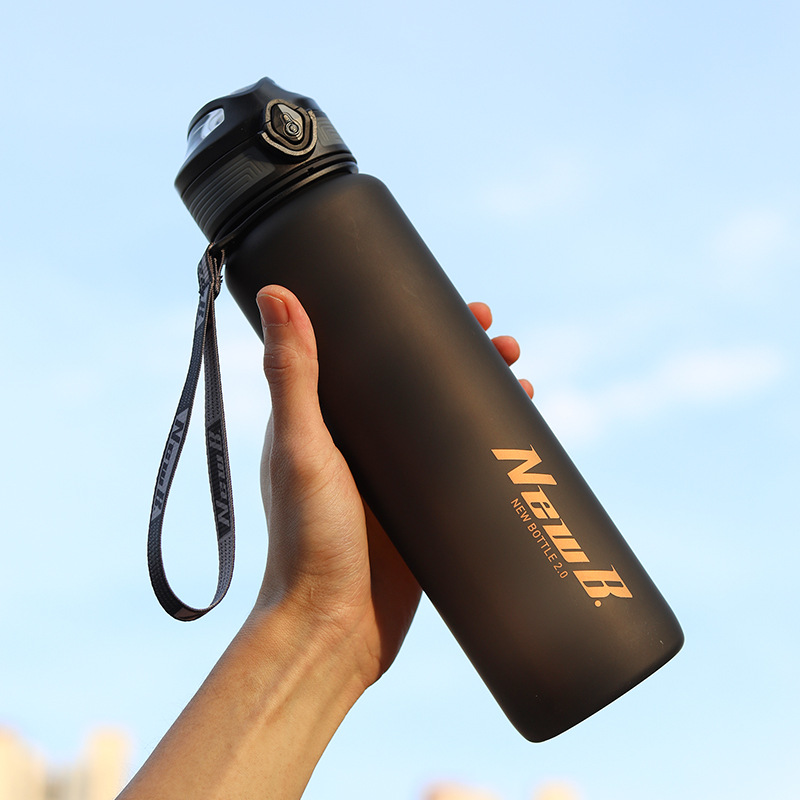 Title 5, Large Capacity Fitness Sports Water Cup Male Po...