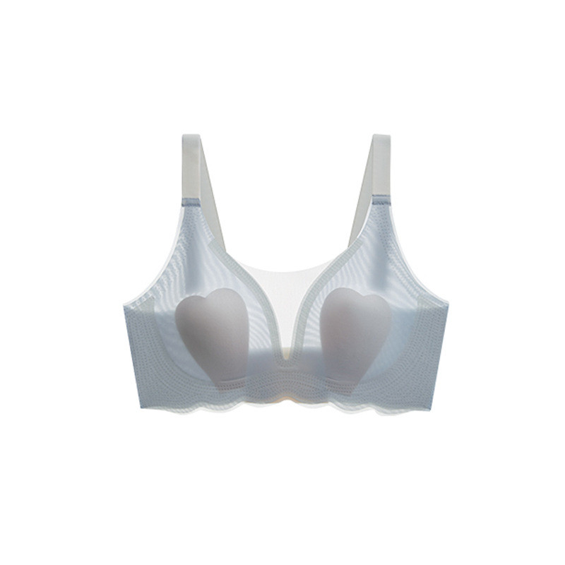 Title 6, Simple Jelly Soft Support Contrast Bra provides...