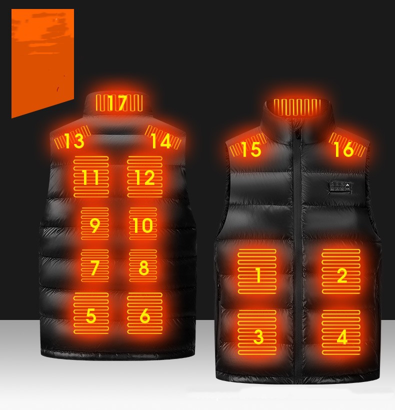 Title 2, District 17 Down Self-heating Vest