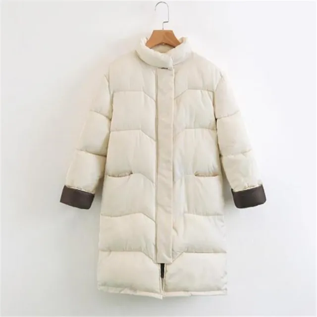 Cotton Winter Jacket Ladies Beige - Shop at LoveMi