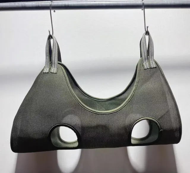 Nail Trimming Small And Medium Cat And Dog Grooming Hammock Green - Shop at LoveMi