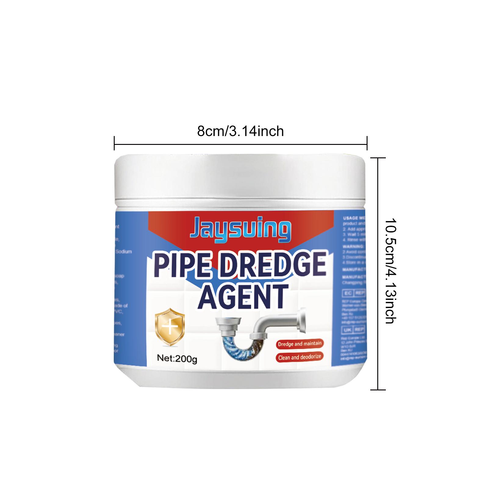 Jiesuin Pipe Dredging Agent, Kitchen And Bathroom Sewer Blockage Cleaning Stain Deodorizing Cleaner