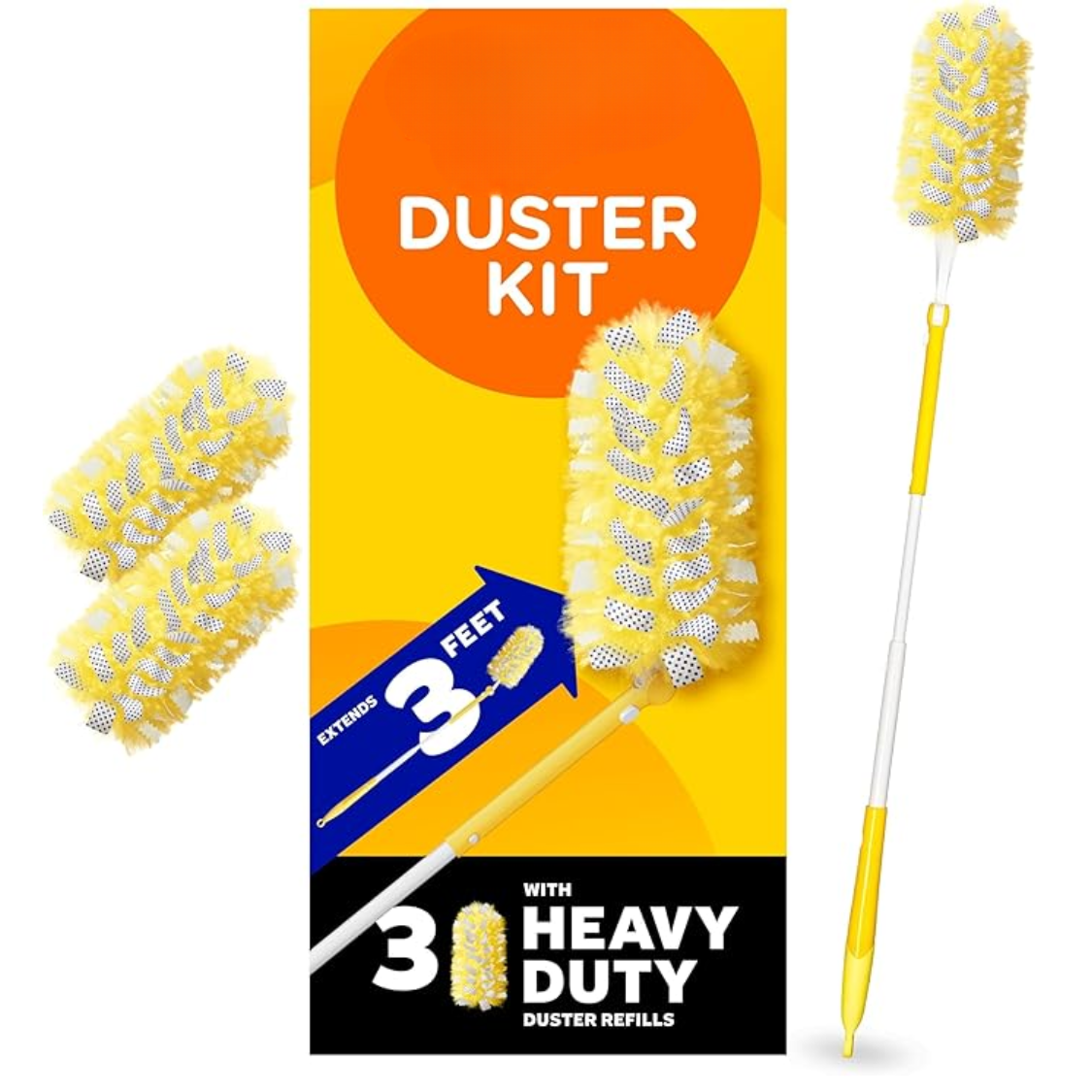 Duster Kit With 3 Ft Extendable Handle product image