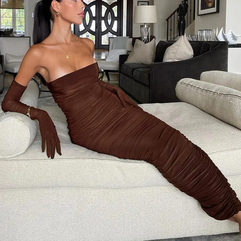 Women's Fashionable Retro Bra Dress