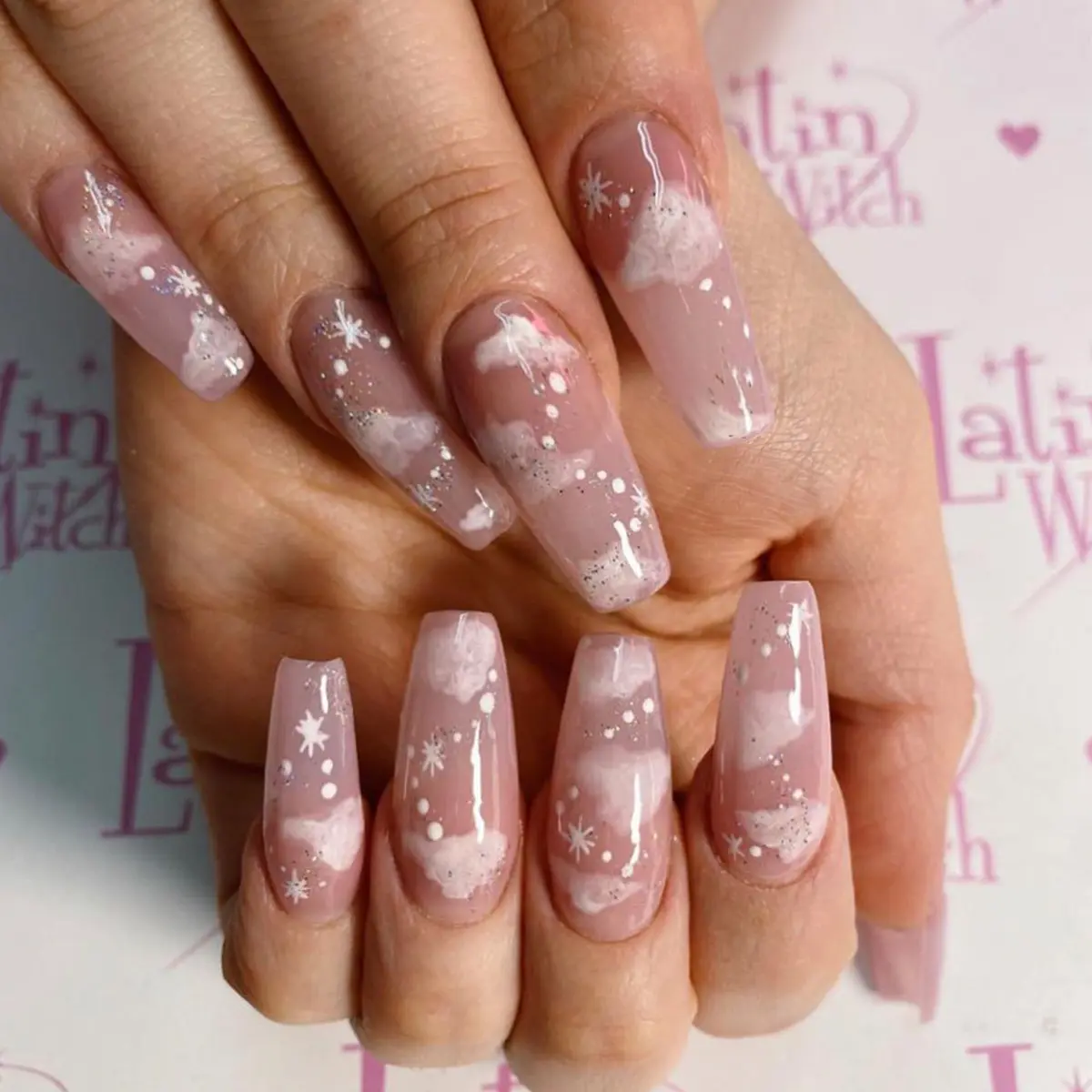 Wearing Nails Finished Soft False