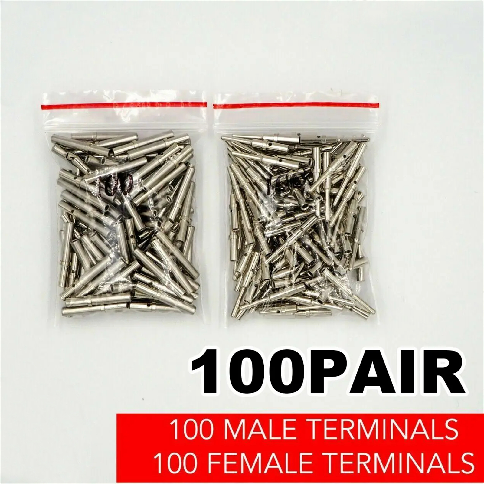 Pairs Deutsch Solid Terminal No.16 Contact Pins Male Female Connector Plug