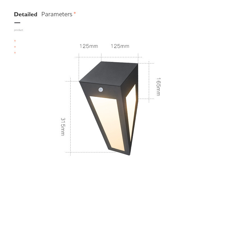 Waterproof LED Solar Garden Light | Outdoor Motion Sensor Yard Lamp - Picture 6 of 7