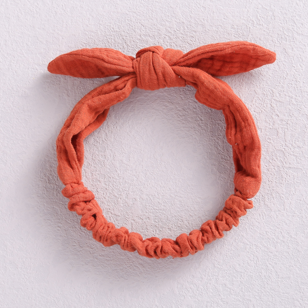 Children's Handmade Soft Bowknot Headband