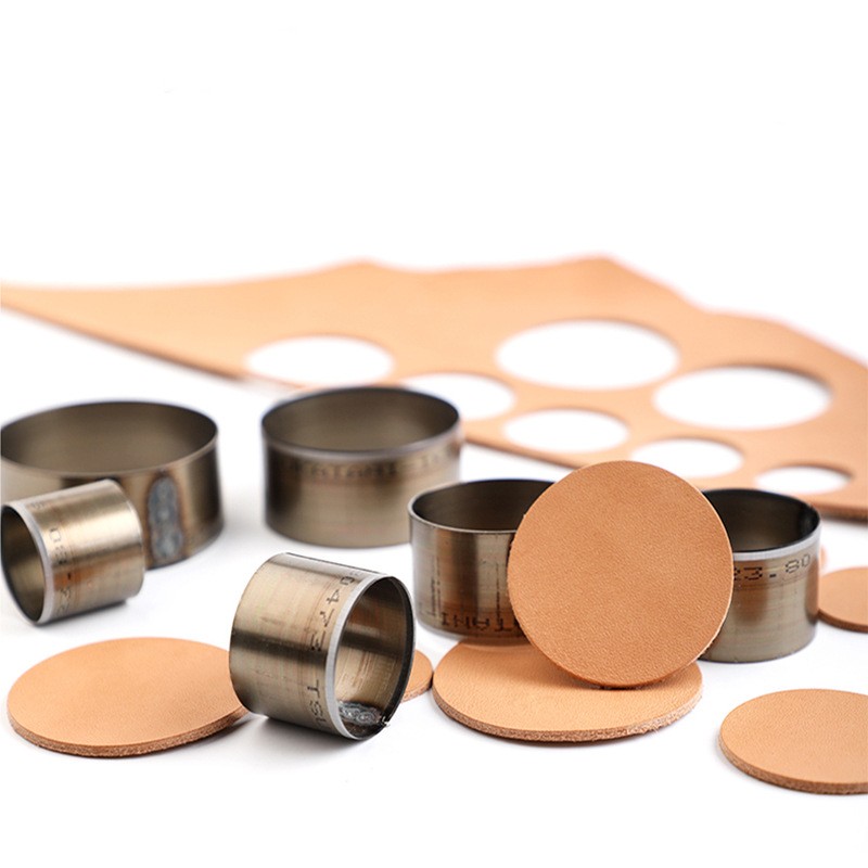 Handmade Leather Round Cutting Die