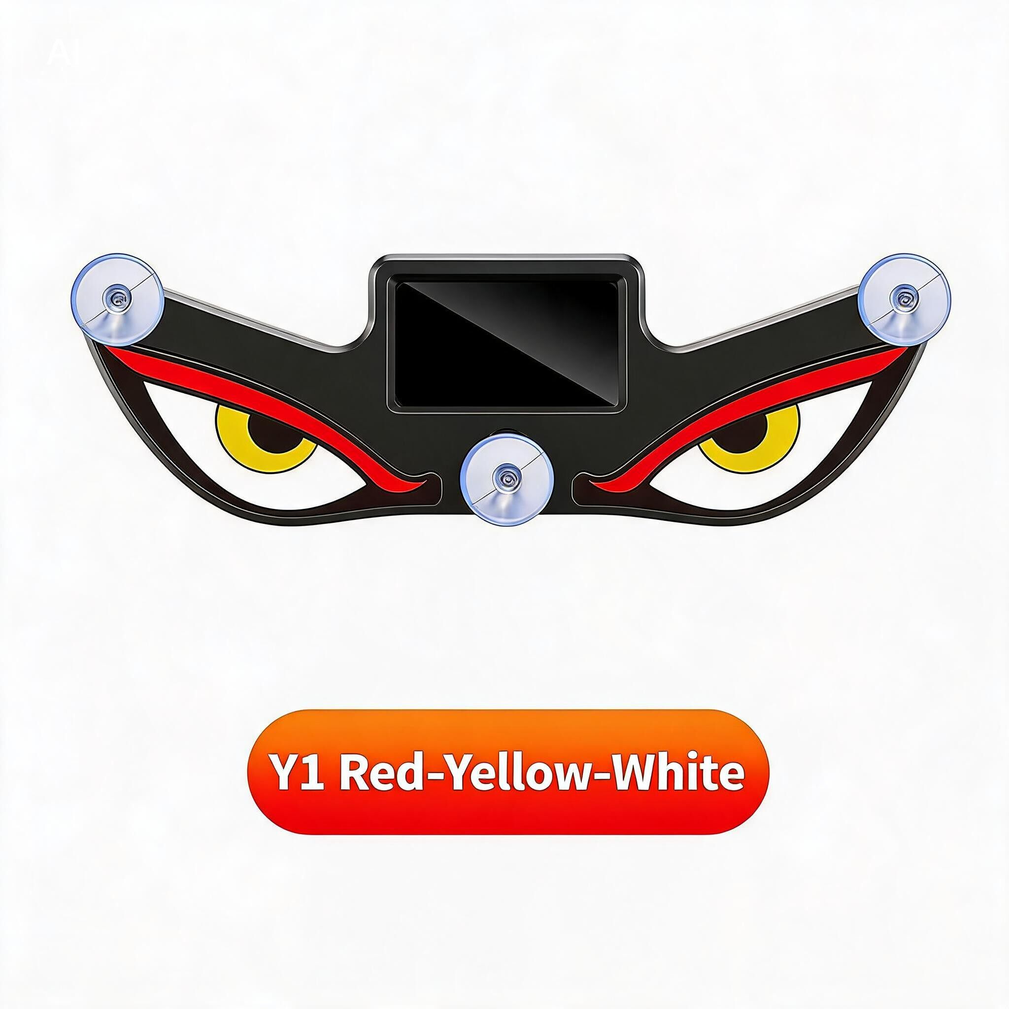 2026 New Car Accessories, Solar Devil Eyes LED Warning Light For Rear Windshield, Anti-rear Collision 6
