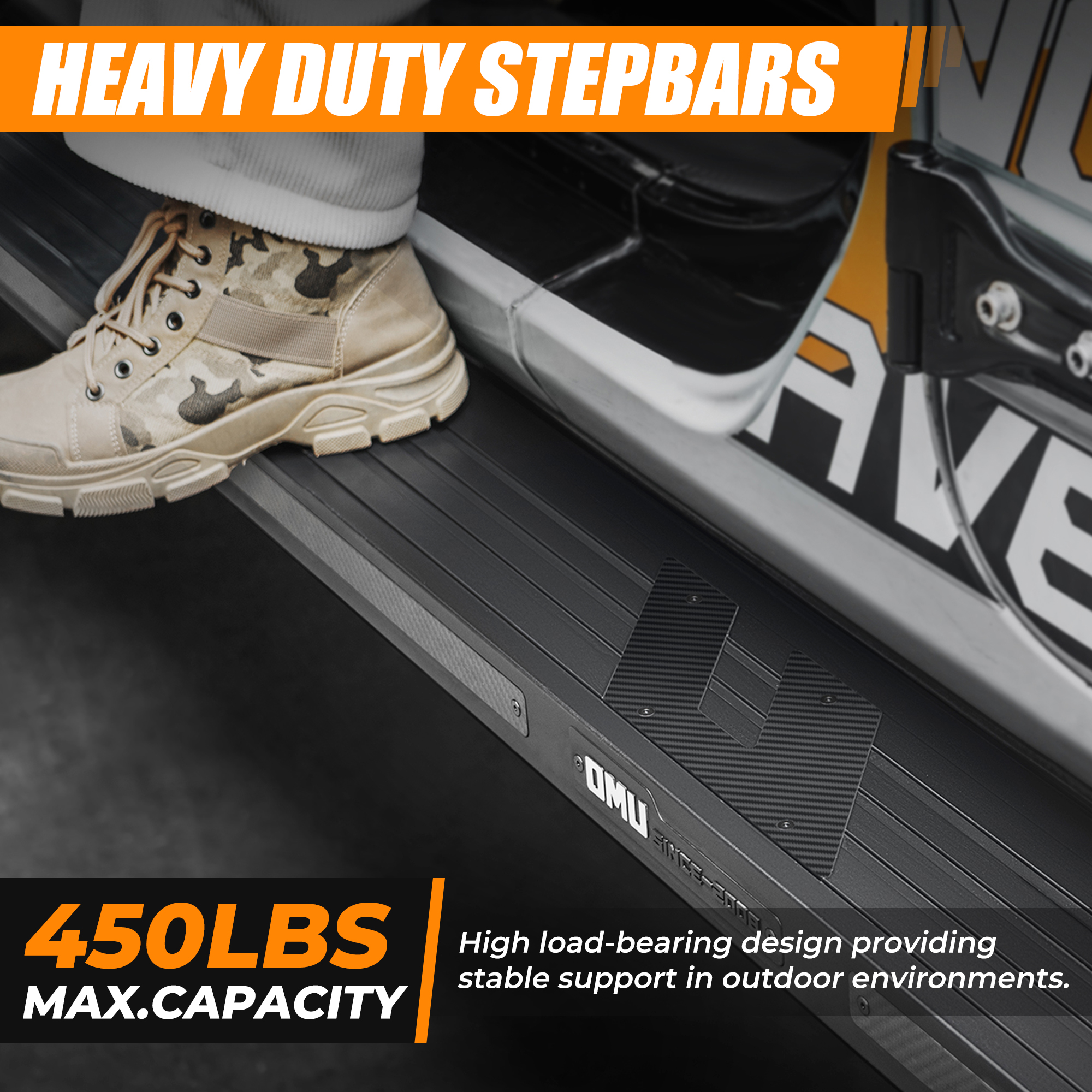 Running Board Side Step For 2018 Wrangler JL 4 Doors