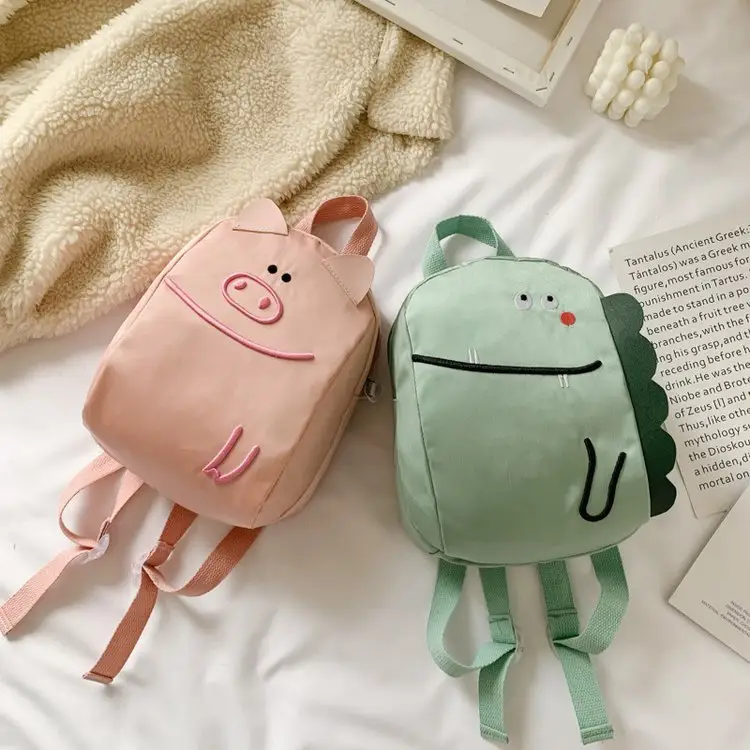 Cartoon Shoulder Nylon Cloth Children's Leisure School
