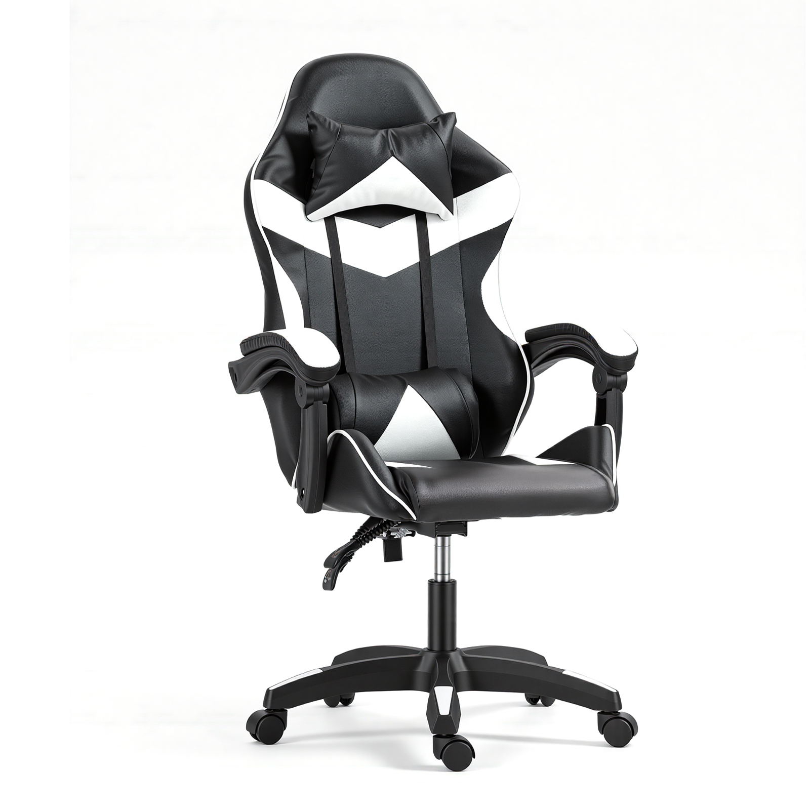 Gaming Reclining Swivel Chair For Adults,Ergonomic Racing PC With Lumbar Support — image 2
