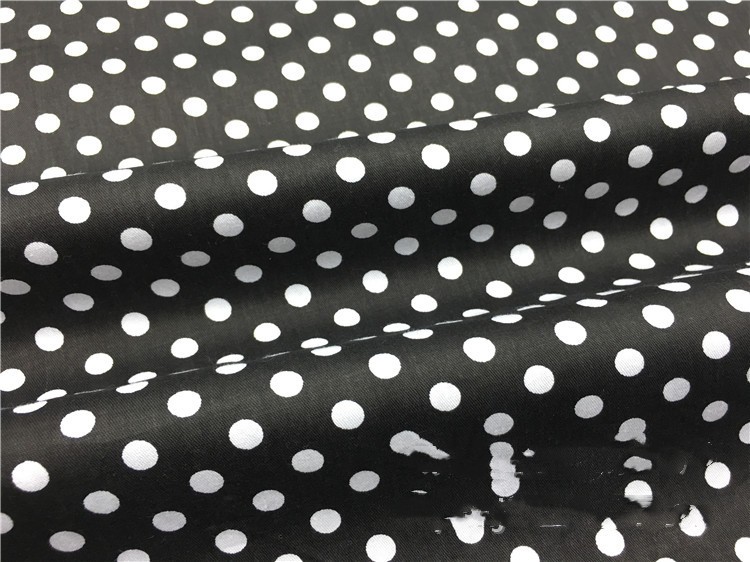 Black with white spots