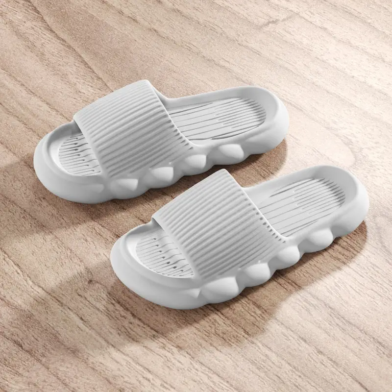 Solid Color Home Bathroom Fashion Slippers
