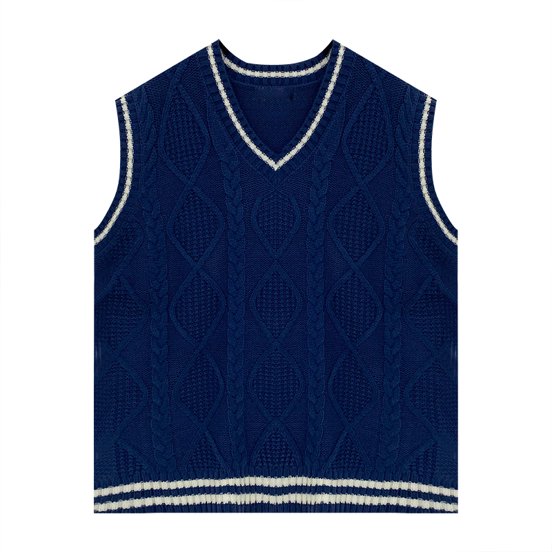 Title 3, Dames V-hals Twist Sweater Vest, los en veelzij...