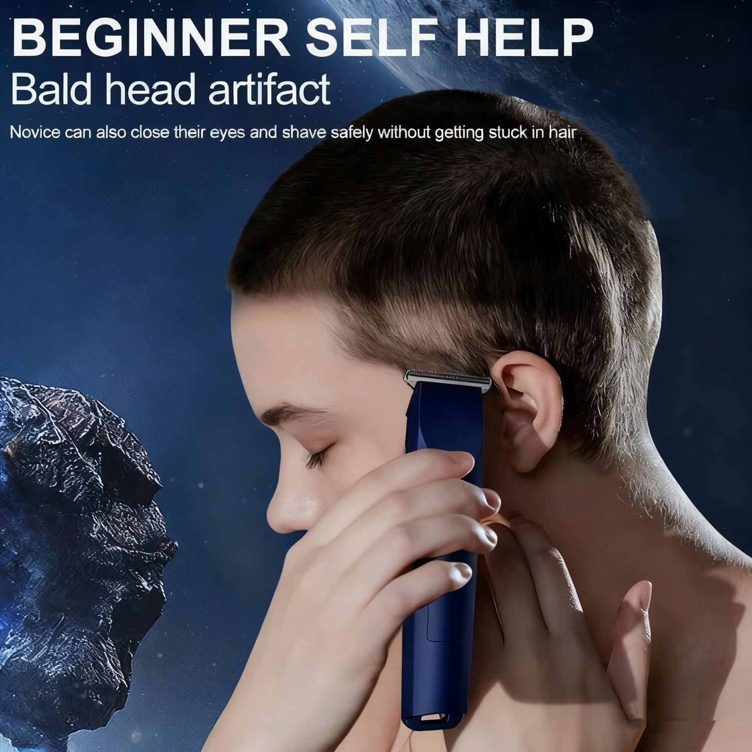 Men's Electric Hair & Beard Trimmer - Stylish Grooming For Results — image 6