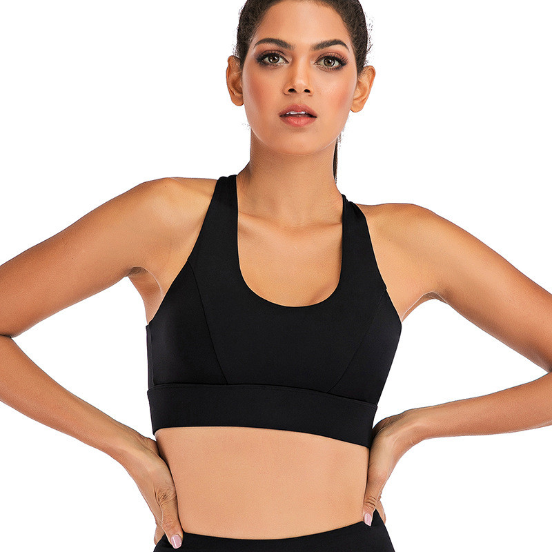 Title 3, Beautiful back slim yoga sports bra