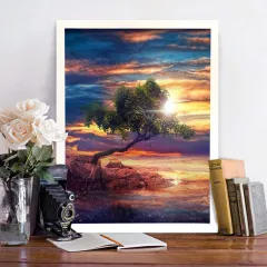 Landscape Theme Diamond Painting, Full 5D Embroidery - View 1