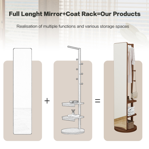 Full-length Mirror 65.7x17.7 Inch Large Mirror For Full Body View, Easy To Dress, Organize And Place In… image 5