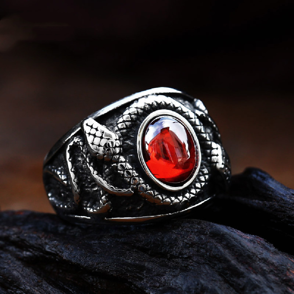 Men's Fashion Titanium Steel Ring