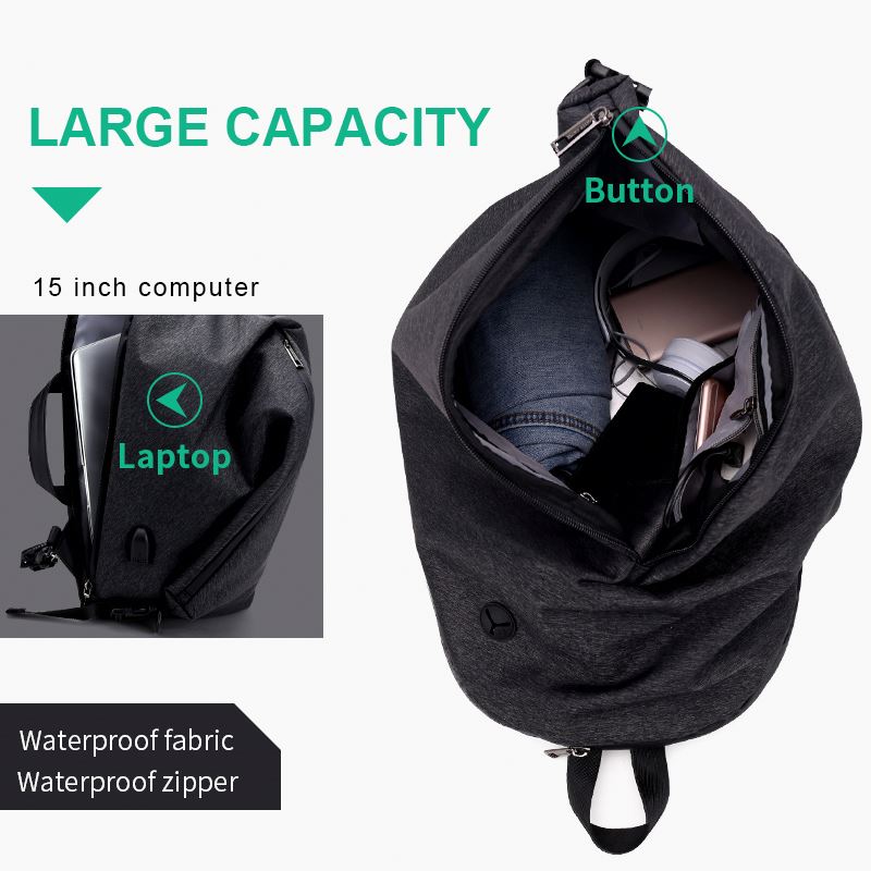 Title 1, Mens Multi-Functional Large Capacity Single Sh...