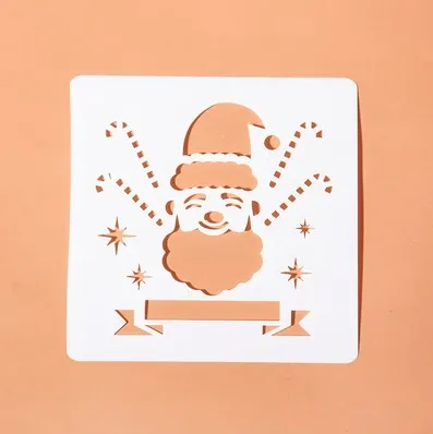 Grow Up Album Diy Hand Tent Christmas Hollowed Out Template – image 9