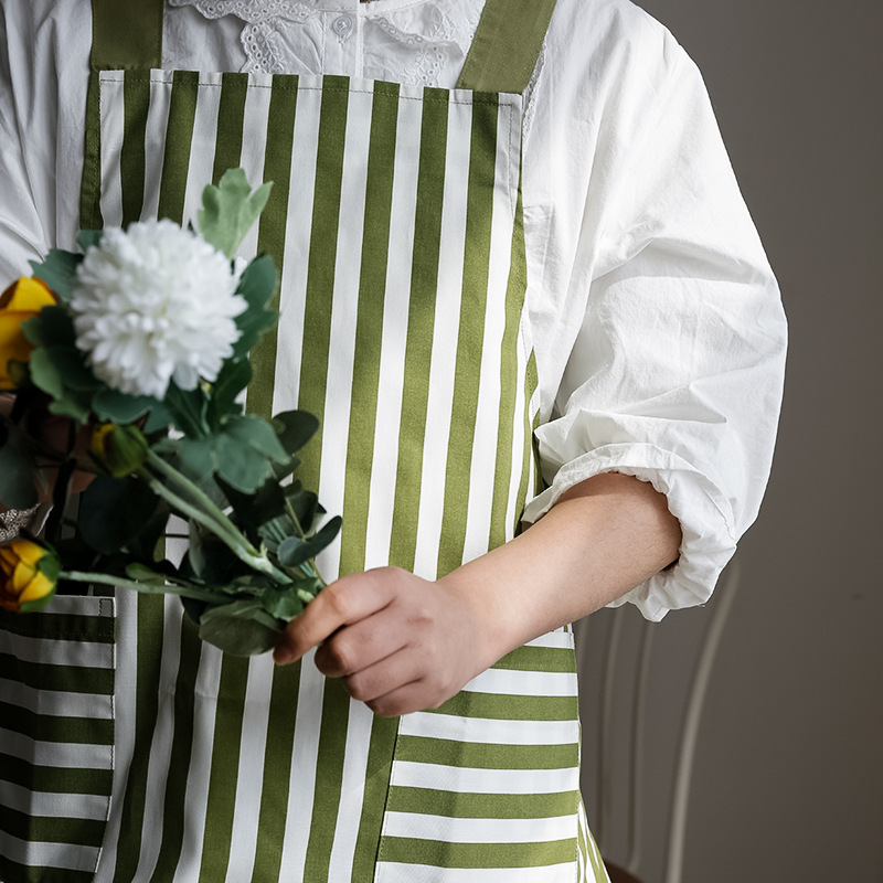 Title 4, Quick-drying Vest-style Polka-dot Stripe Kitche...