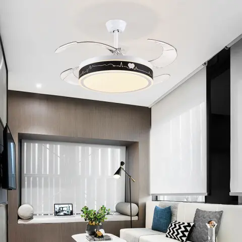 Simple One Restaurant Household Ceiling Fan Lighting