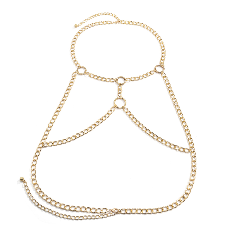 Title 8, Exaggerated Fashion Simple Aluminum Chain Metal...