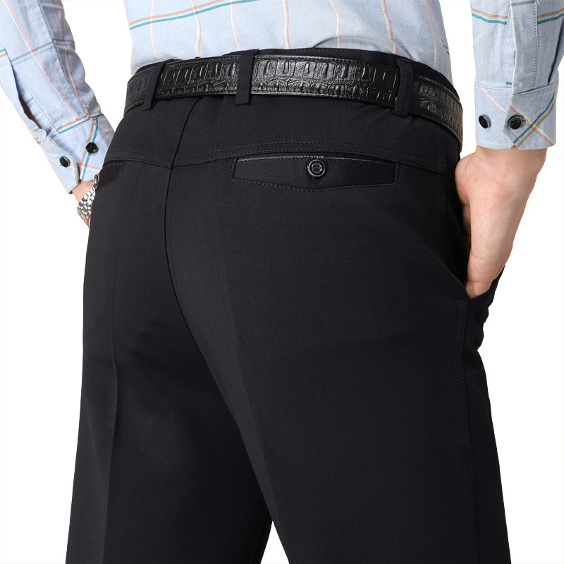 Title 2, Pantalones Casuales Holgados Rectos para Hombre...