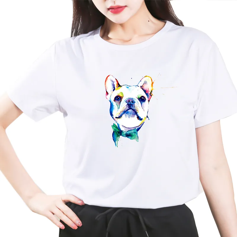 French Bulldog T-shirt Short Sleeve - J-M