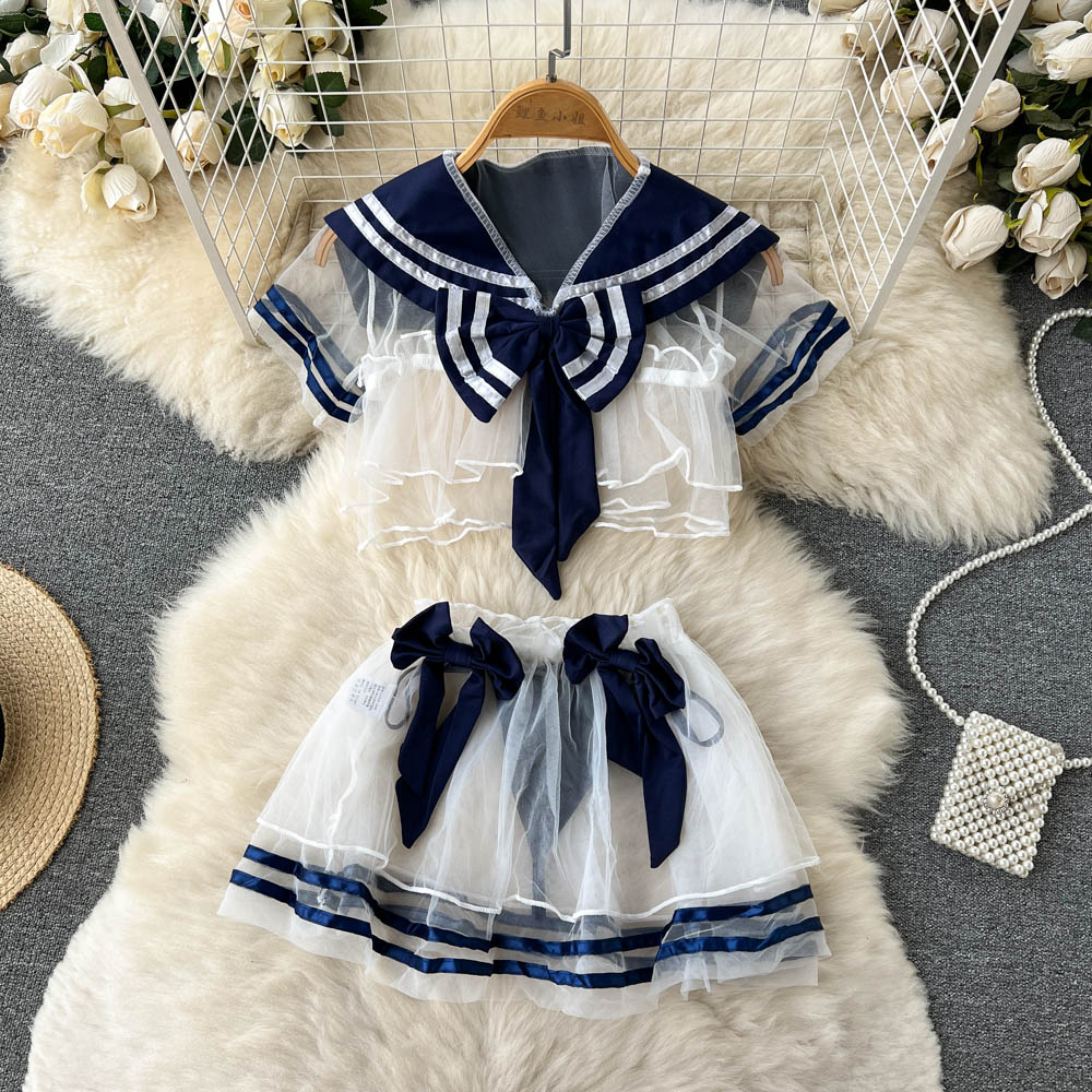 Women's Fashion Academy Style JK Set Picture Color - Shop at LoveMi