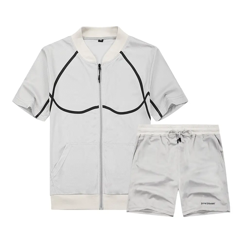 Youth Casual Trend Short-sleeved Suit Simple Loose