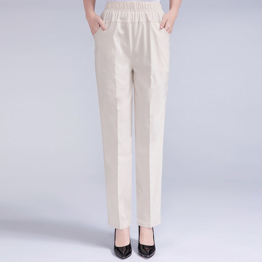 Title 12, Summer Thin Trousers for Middle-aged and Elderl...