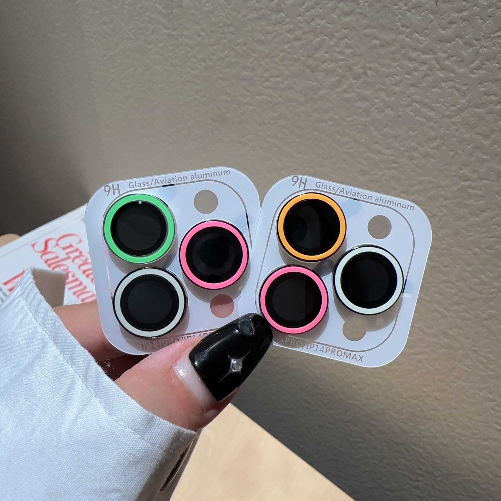 Suitable Lens Protector Color Luminous Lens Rear Lens Guard Circle - Image 14