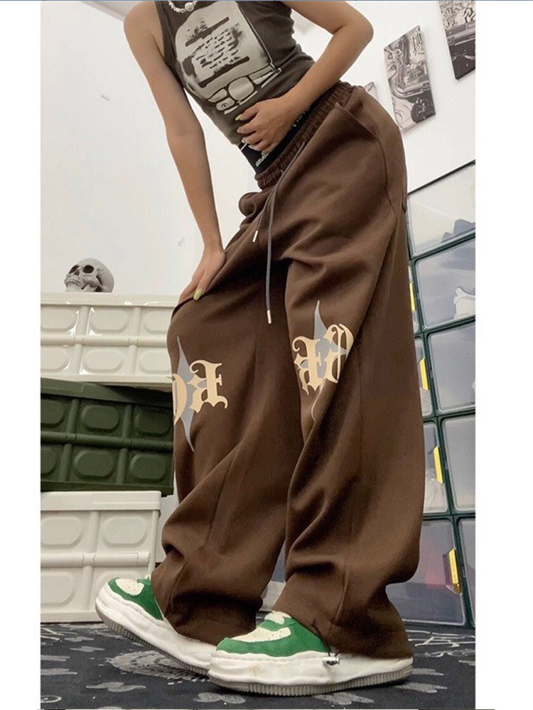 American Style Retro High Street Sports Pants