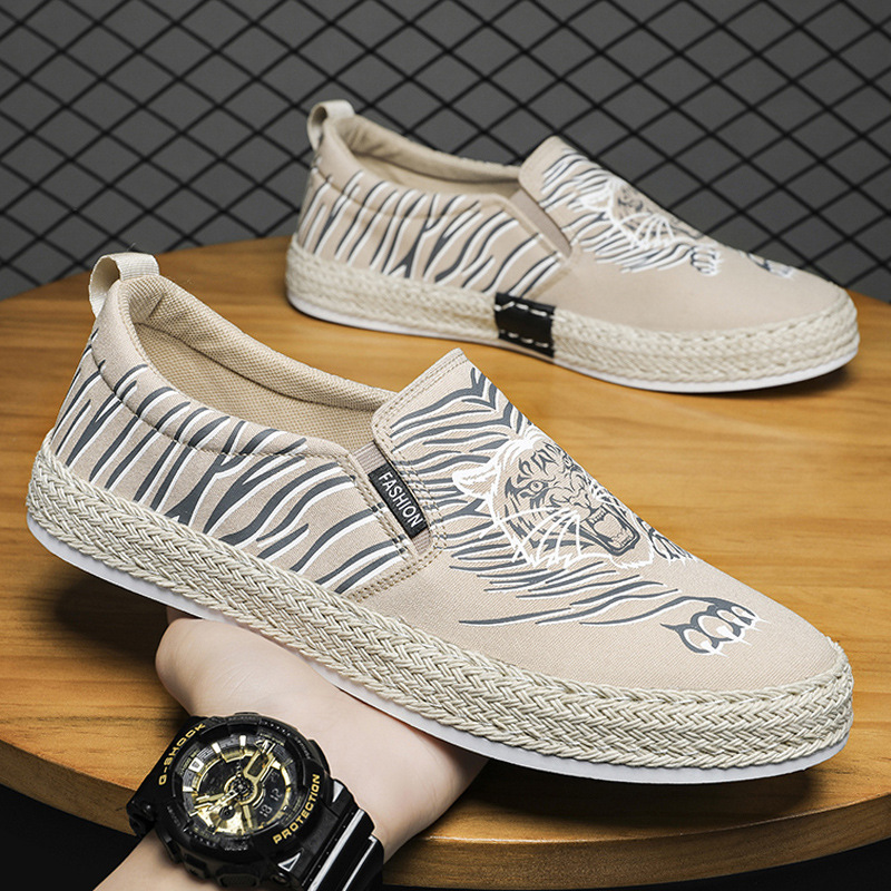 Men's Chinese Style Casual Slip-on Cloth Shoes