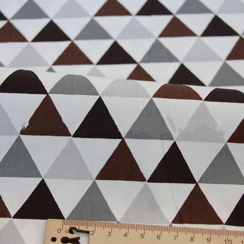Jungle Bear Grey Twill Cotton Cartoon Fabric